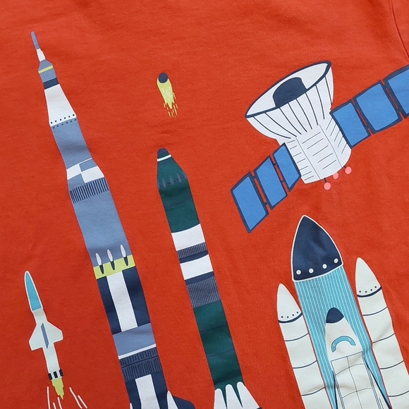 Mini Boden guc/play rocket tee ls 9-10 years - Picture 13 of 16